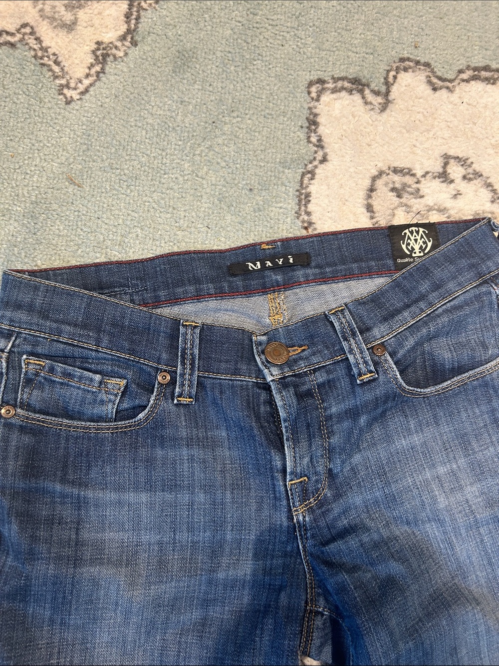 Mavi Medium Wash Blue Denim Jeans